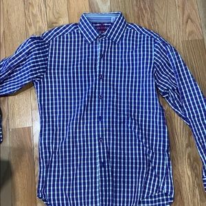 Robert Graham Long sleeve  purple/blue shirt.